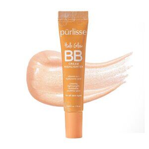 New Purlisse Halo glow BB Cream Highlighter Champagne gold 0.34 fl oz